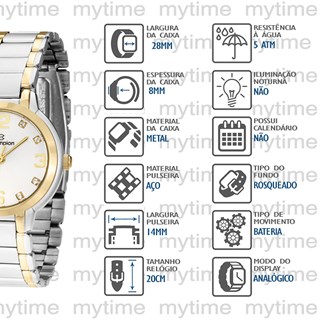 Relógio Champion Feminino CN28419B