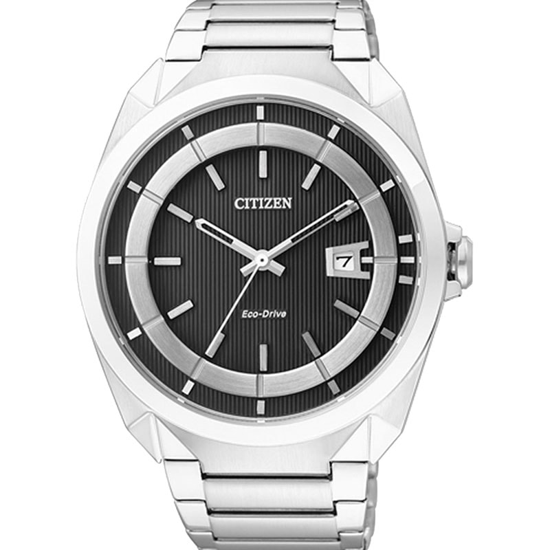 citizen eco drive preto