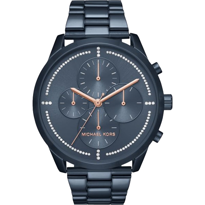 relogio michael kors azul feminino