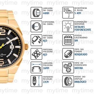 Relógio Orient Masculino MGSS1159 P2KX